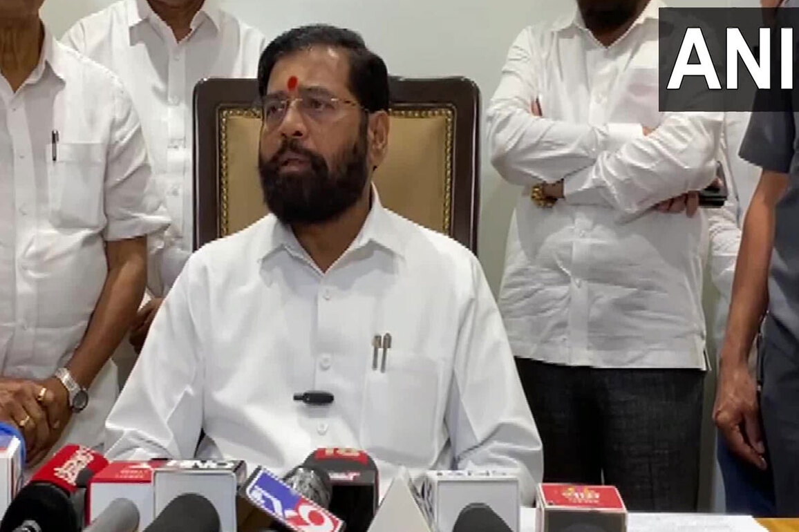 Maharashtra Dy CM Eknath Shinde accuses MVA of "politicising" Maratha quota issue