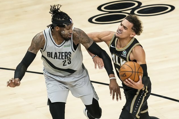 Hawks' victory over Blazers runs home win streak to six
