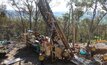  Drilling at DevEx's Basin Creek project