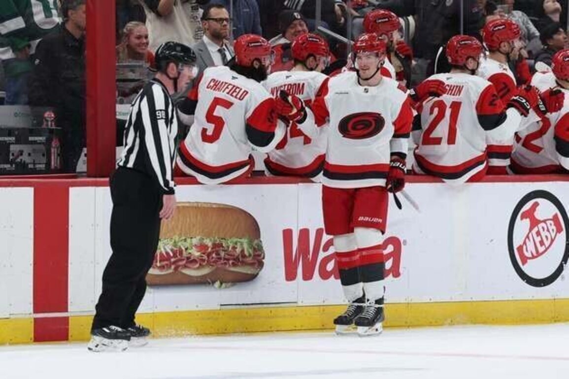 Andrei Svechnikov's hat trick carries Hurricanes past Devils