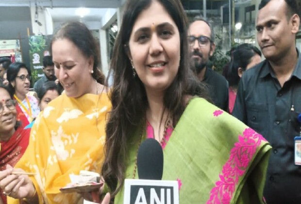 Maharashtra Minister Pankaja Munde visits bamboo processing centre in Tripura's Agartala