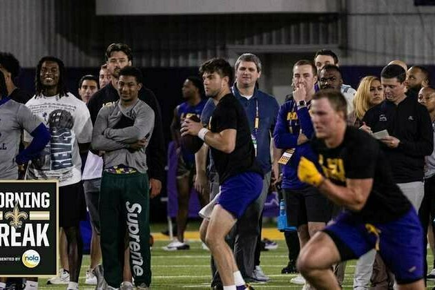 Morning Break: Saints assess key future draft prospects