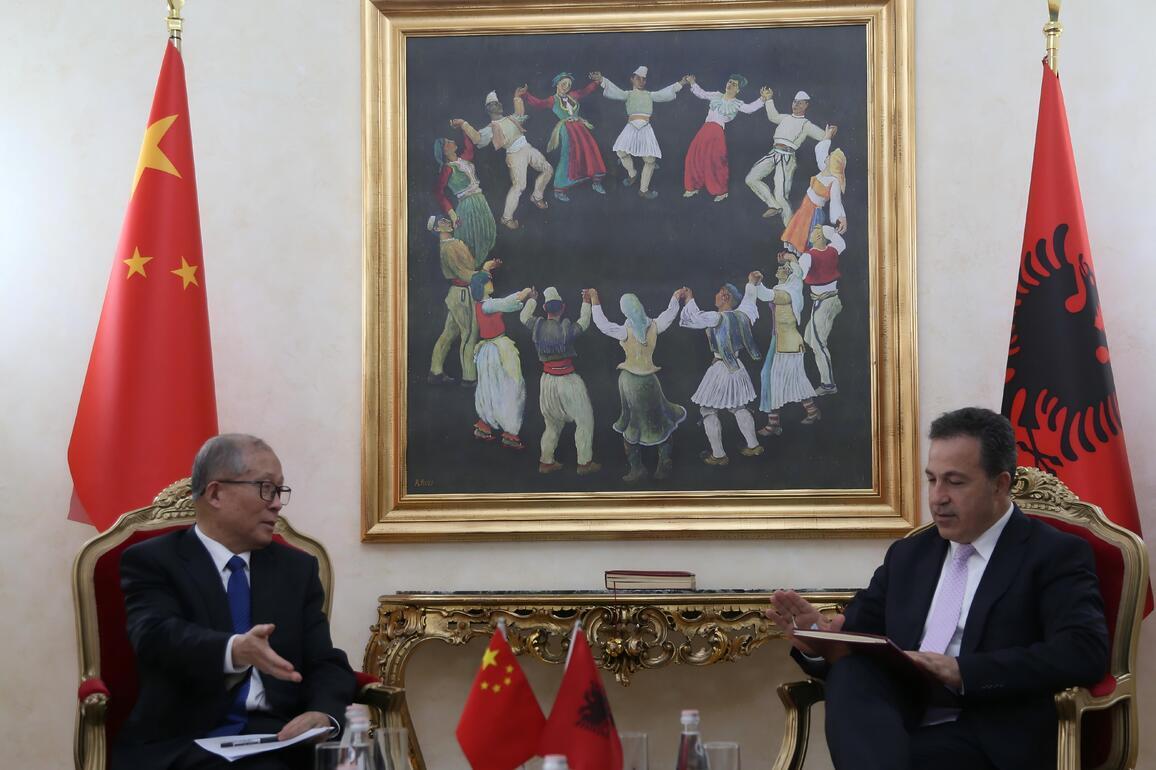ALBANIA-TIRANA-CHINA-LI HONGZHONG-NPC DELEGATION-VISIT