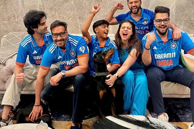 World Cup 2023 final: Ajay Devgn, Kajol root for Team India