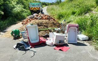 Fly-tippers 'ruining' Britain's beautiful country roads