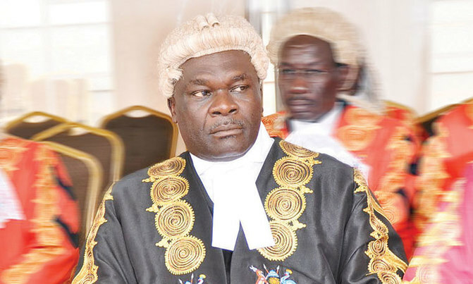 Justice Owiny-Dollo warns on election violence Justice Owiny-Dollo warns on election violence