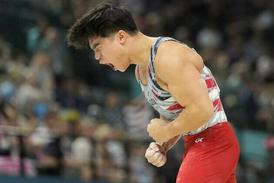 Asher Hong grabs record lead at U.S. Gymnastics Championships