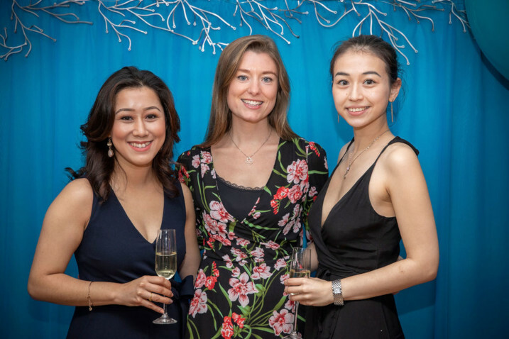 Women in Tech Excellence champagne