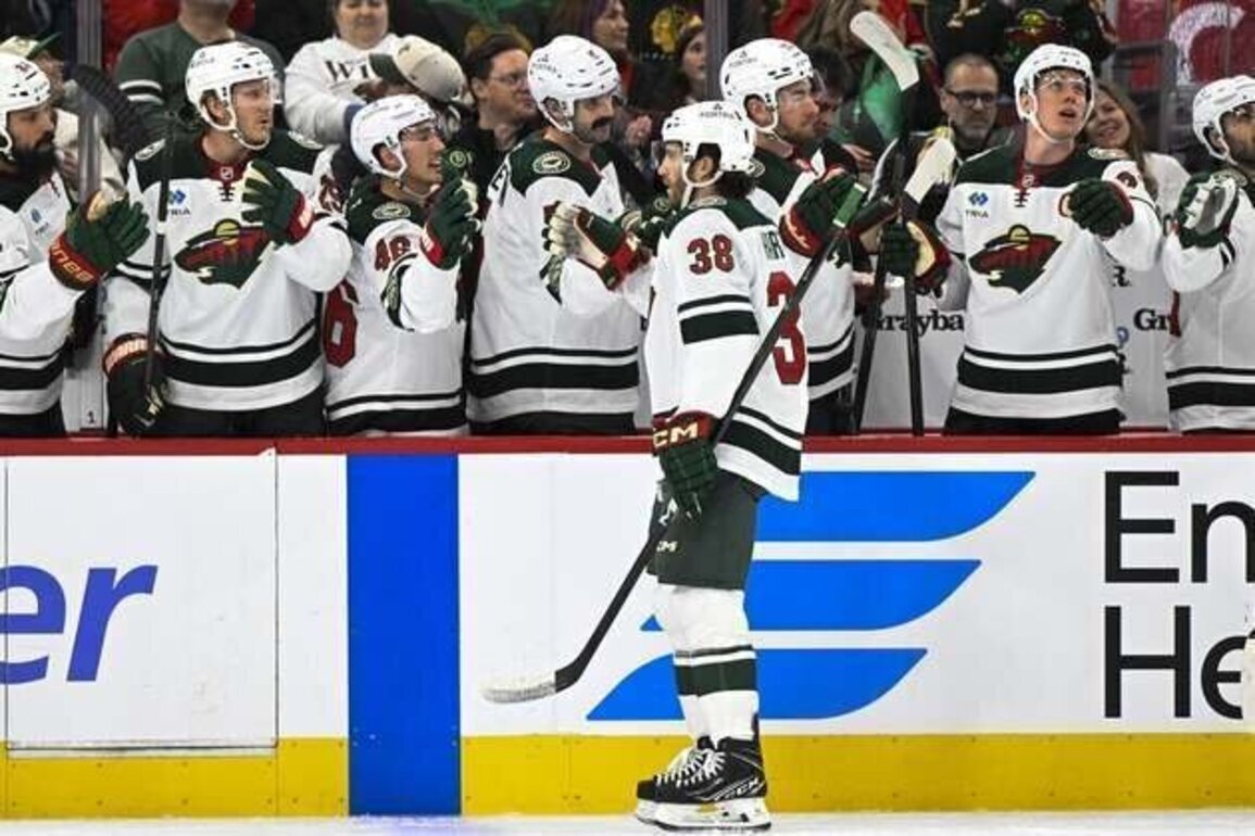 Wild deju vu: Minnesota again beats Blackhawks 4-3 beyond regulation
