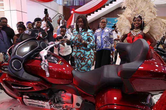 GHANA-ACCRA-CHINESE AUTOMOBILE-SHOWROOM