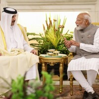 PM Modi holds talks with Amir of Qatar, says had "very productive meeting with my brother"