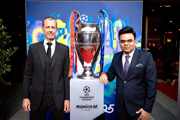 "Honoured to represent cricket in Munich": Jay Shah ahead of UCL 2024-25 final