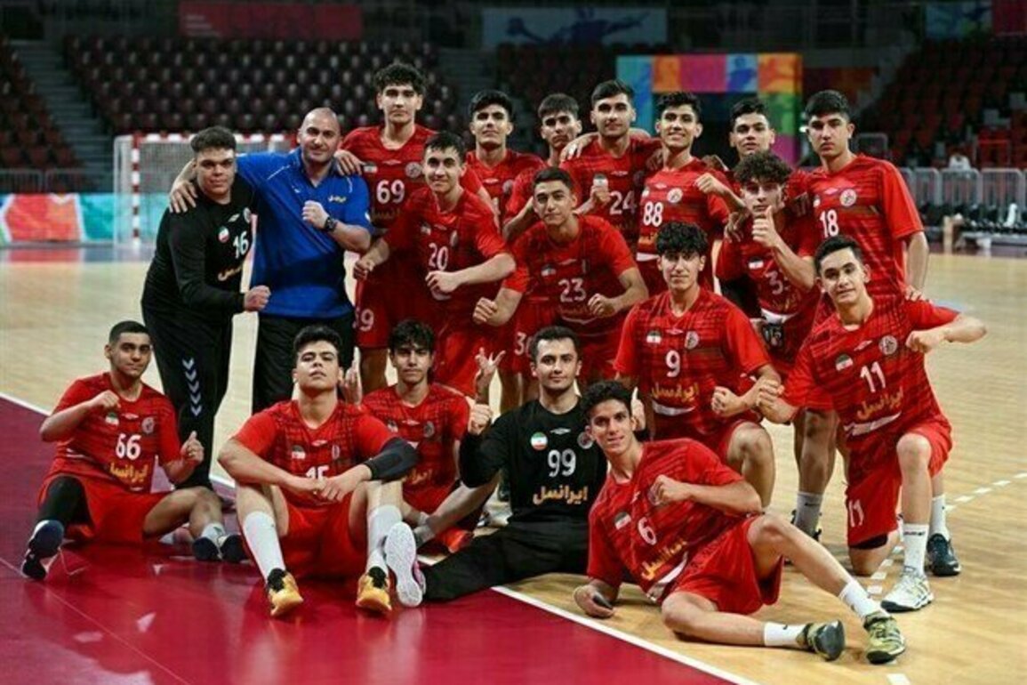Iran Too Strong for Jordan at 2025 Asian U-17 Handball Championship