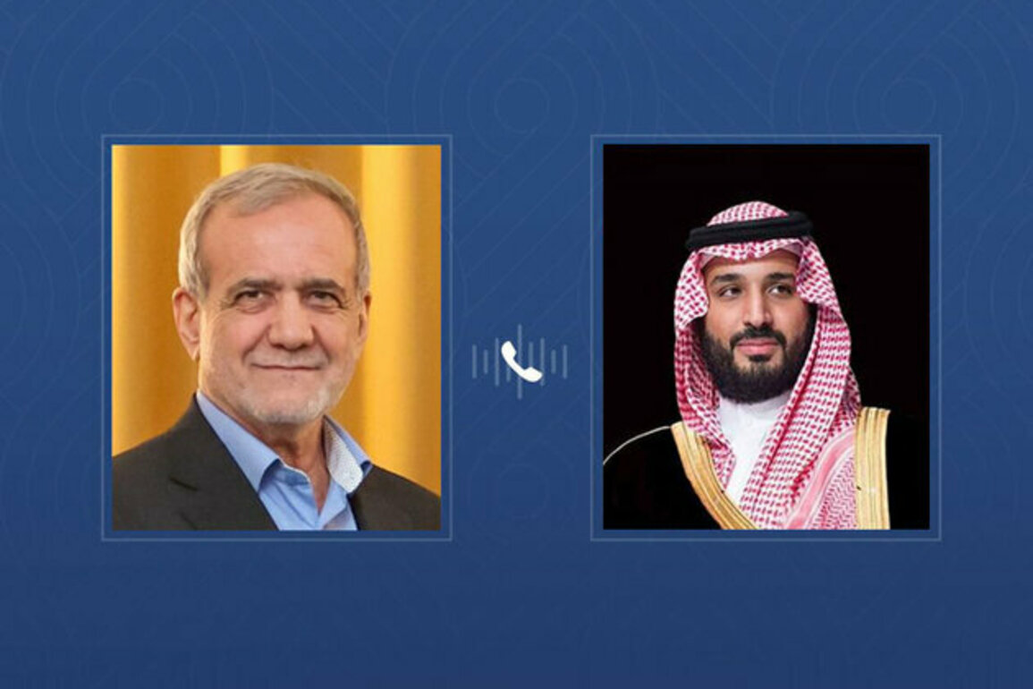 Saudi Crown Prince holds phone call with President of Iran
