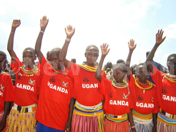  okot girls take an oath against female genital mutilation during culture day celebrations in ween district on ovember 01 2010