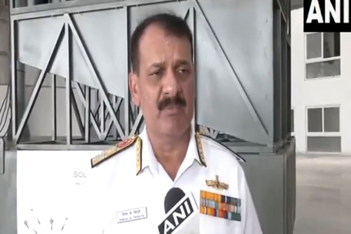 "It's an operation in progress": Navy Chief Admiral Dinesh K Tripathi on Operation Sindoor