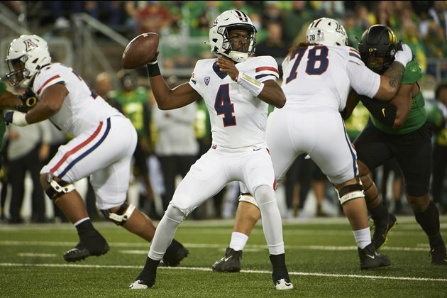Arizona starting QB Jordan McCloud done for season