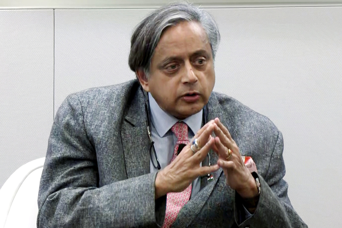 "Unacceptable": Shashi Tharoor condemns attack on Congress MP Shafi Parambil