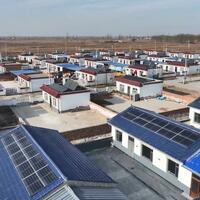So long, coal soot -- life transformed in zero-carbon village