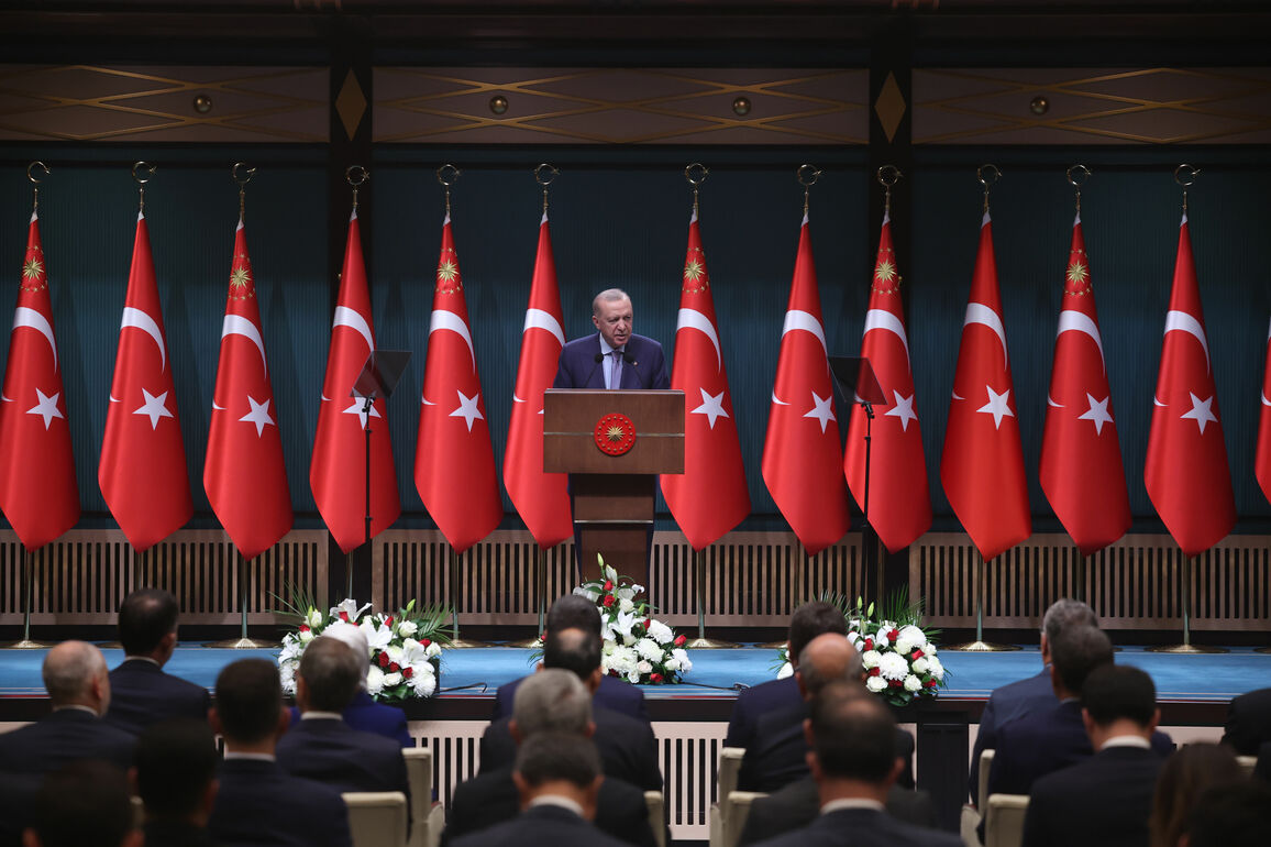 TRKIYE-ANKARA-PRESIDENT-CABINET MEETING-PRESS CONFERENCE