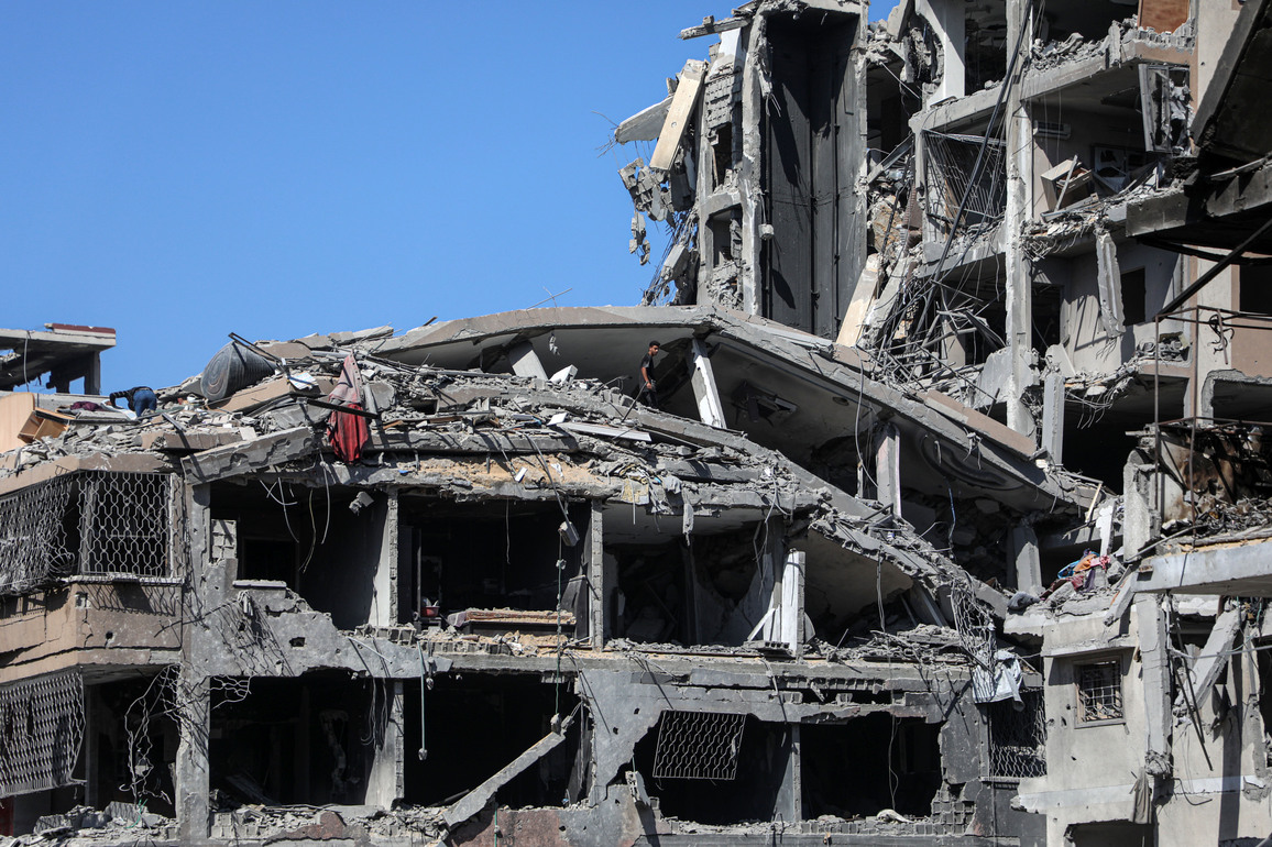 MIDEAST-GAZA-DESTRUCTION