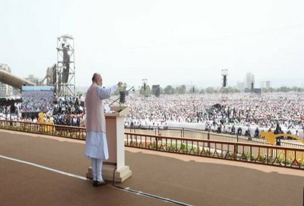 "You should work like Appasaheb so that crowd follows": Amit Shah in Maharashtra