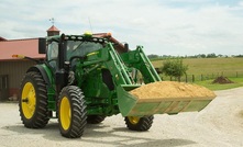  John Deere 2019 model 6R tractors will have the CommandPro joystick available. Picture by John Deere.