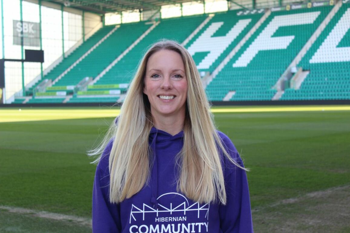 Hibernian FC - Katie Stewart Joins Hibernian Community Foundation