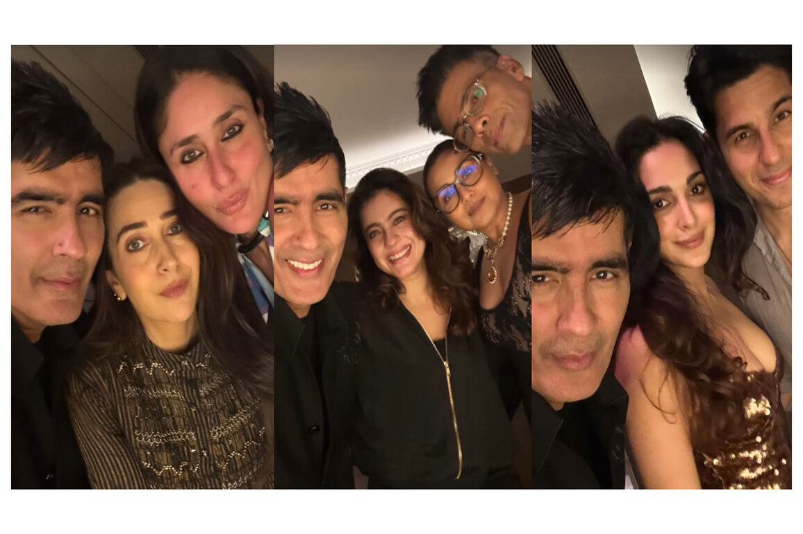 Kajol, Rani Mukerji, Kareena Kapoor, Vicky Kaushal and others grace Karan Johar's birthday bash