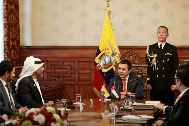Ecuadorian President receives UAE Accountability Authority President