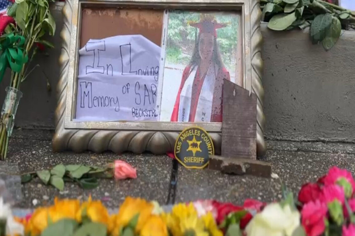 US: Locals pay respect at makeshift memorial for slain National Guard member in Washington