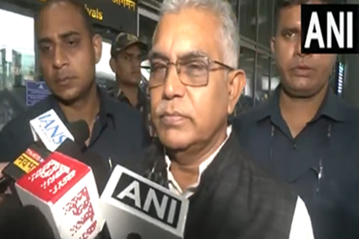 "You will take credit, but you won't do work": BJP's Dilip Ghosh slams Mamata Banerjee