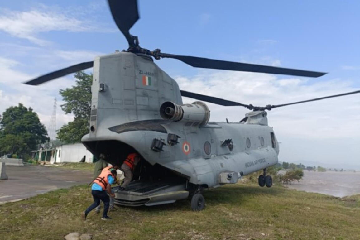 IAF deploys helicopters and transport aircraft for flood rescue ops in Jammu and Punjab
