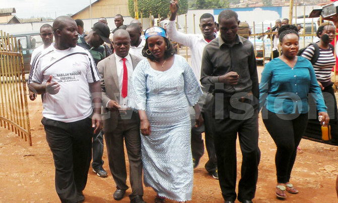 Nabilah, Kampala councillors and mayors storm EC offices Nabilah, Kampala councillors and mayors storm EC offices