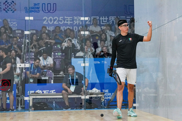 (SP)CHINA-CHENGDU-THE WORLD GAMES 2025-RACQUETBALL-MEN'S SINGLES-BRONZE MEDAL MATCH(CN)