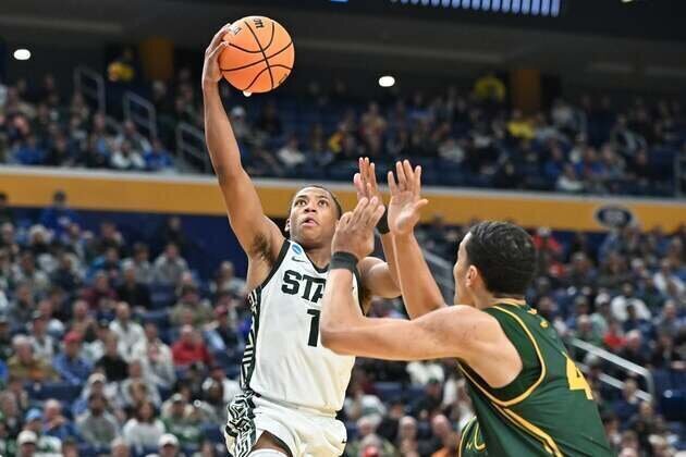Michigan State takes command early, routs N.D. State