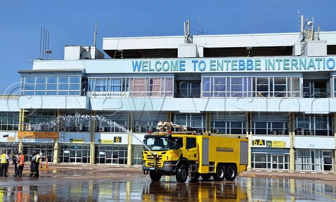 Police intercepts 44 youth being trafficked at Entebbe Airport Police intercepts 44 youth being trafficked at Entebbe Airport