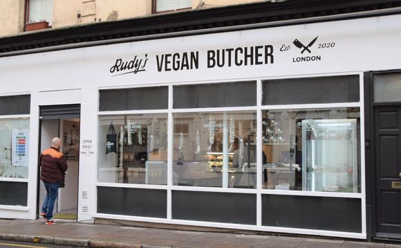 The UK's first vegan butcher opened in November 2020 in London | Credit: iStock