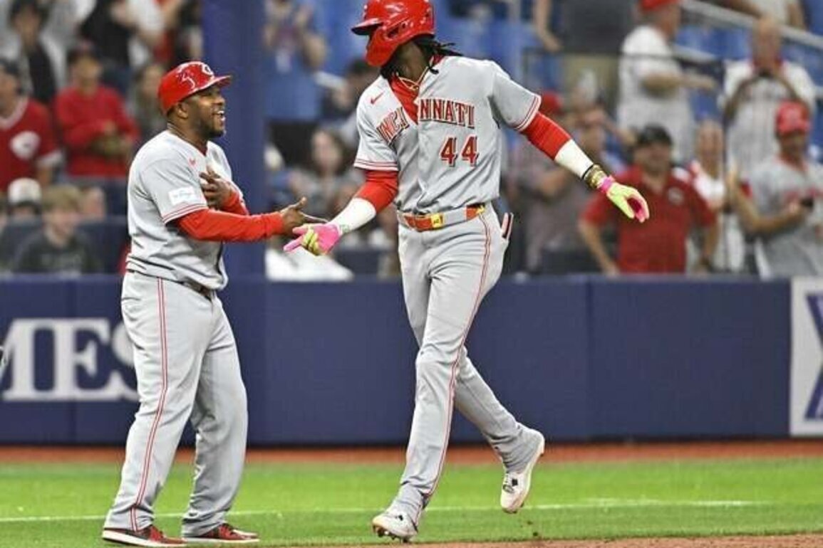 Reds go against ex-teammate, Rays' Nick Martinez, in pursuit of sweep