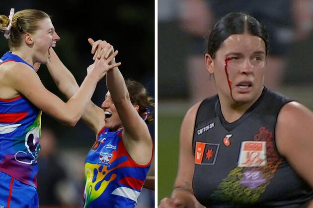Record night as unlikely Dogs finals bid takes huge step but star in a bit of strife