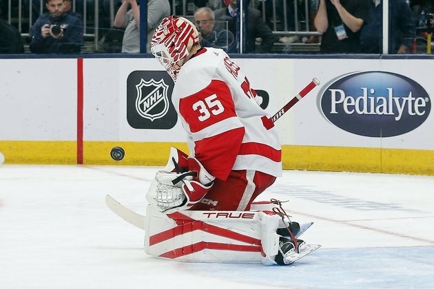 Coyotes visit Red Wings in battle of hot goalies