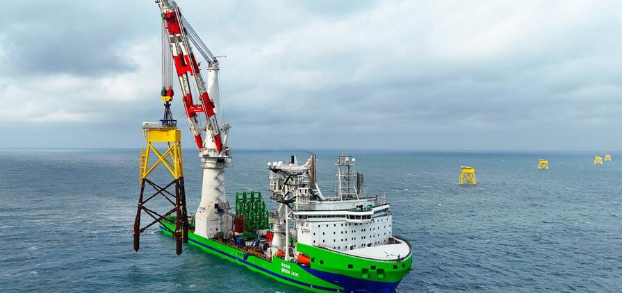 CDWE will use its offshore installation vessel ‘Green Jade’ to install 33 jacket foundations for the Fengmiao 1 offshore wind farm in Taiwan