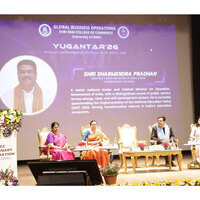 Union Education Minister Pradhan announces upgrade of SRCC GBO Diploma to full-fledged Master's Programme at Yugantar '26