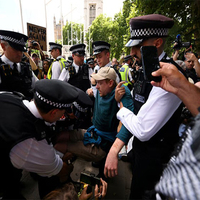 466 arrested in London protest backing banned Palestine Action