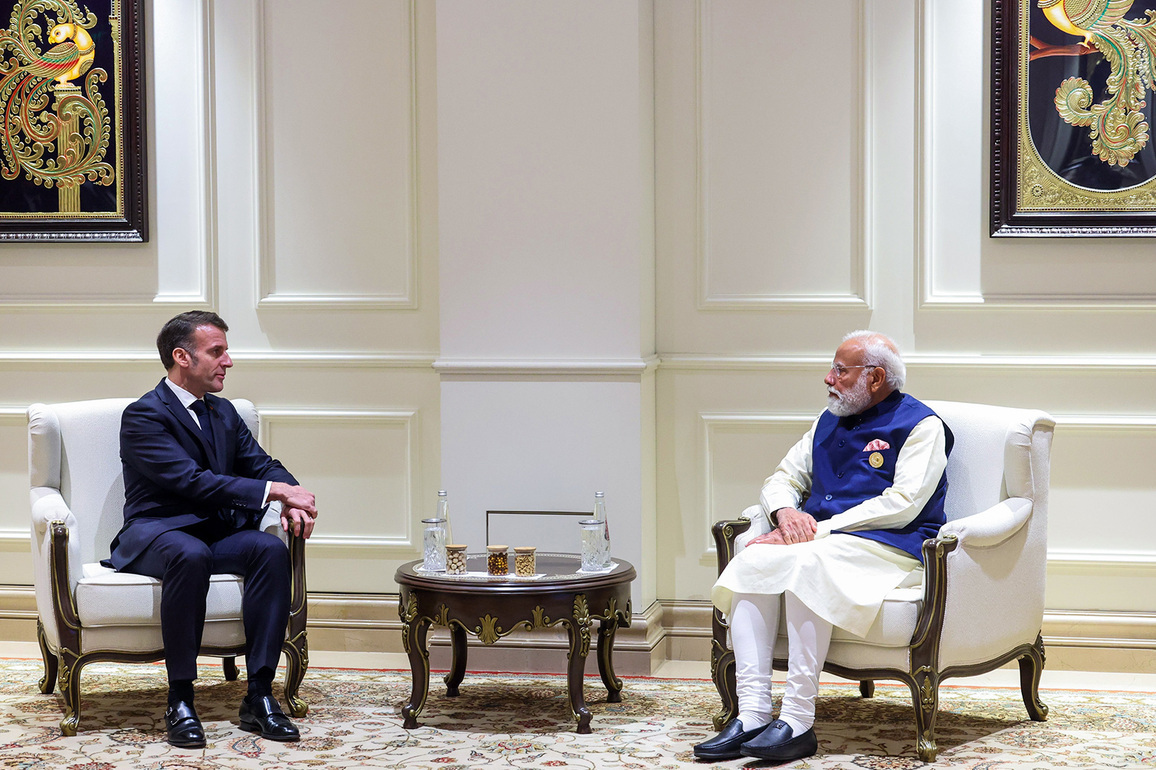 PM Modi, French President Macron calls for 'urgent need for de-escalation' of West Asia conflict during talks