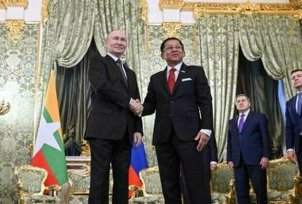 Myanmar leader backs Russia against Ukraine