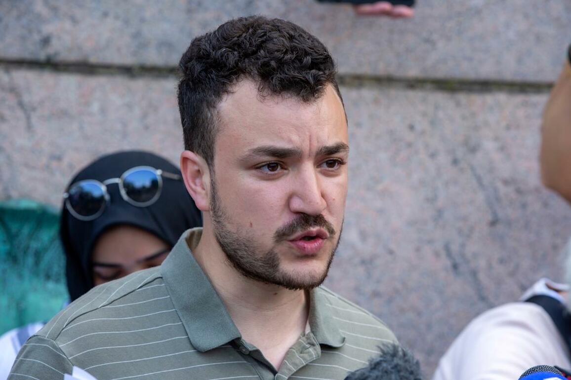 Detained Columbia University student activist Mahmoud Khalil appears in immigration case