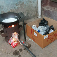 Households are burning plastic waste as fuel for cooking and heating in slums the world over