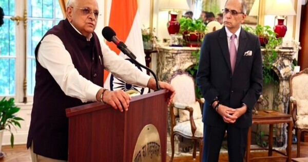 "Honored to host Gujarat CM": Envoy Kwatra hosts CM Patel at India House as state steps up US tech outreach
