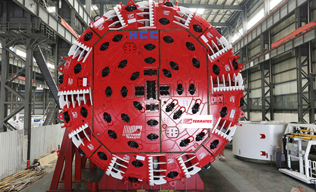 Tereratec’s TBM, the largest double shield machine in the Indian Himalayan Region, is presently working for Hindustan Construction Co. Ltd. of India